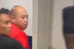 廣廈光頭球迷再次動(dòng)手打手機(jī)并腳踢上前理論的女性